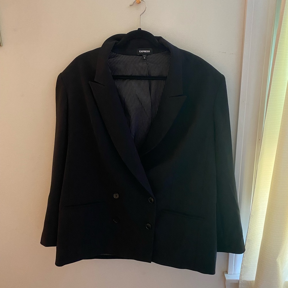 Express Black Blazer